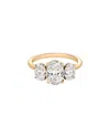 Lab Grown Diamonds 14k Rose Gold 5.00 Ct. Tw. Lab-grown Diamond Ring