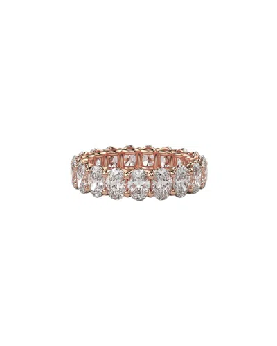 Lab Grown Diamonds 14k Rose Gold 5.00 Ct. Tw. Lab-grown Diamond Ring