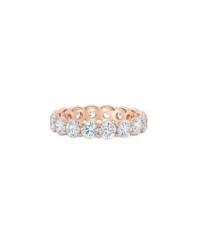 Lab Grown Diamonds 14k Rose Gold 5.00 Ct. Tw. Lab-grown Diamond Ring