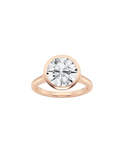 Lab Grown Diamonds 14k Rose Gold 5.00 Ct. Tw. Lab-grown Diamond Solitaire Ring