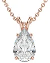 Lab Grown Diamonds 14k Rose Gold 6.00 Ct. Tw. Lab-grown Diamond Necklace