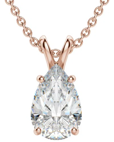 Lab Grown Diamonds 14k Rose Gold 6.00 Ct. Tw. Lab-grown Diamond Necklace