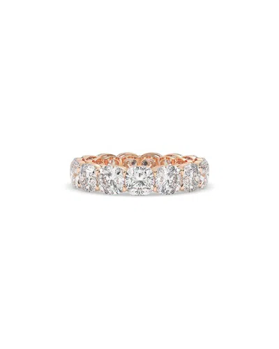 Lab Grown Diamonds 14k Rose Gold 6.00 Ct. Tw. Lab-grown Diamond Ring In Metallic