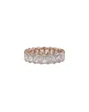 Lab Grown Diamonds 14k Rose Gold 7.00 Ct. Tw. Lab-grown Diamond Ring In Gold