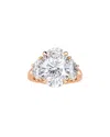 Lab Grown Diamonds 14k Rose Gold 7.00 Ct. Tw. Lab-grown Diamond Ring