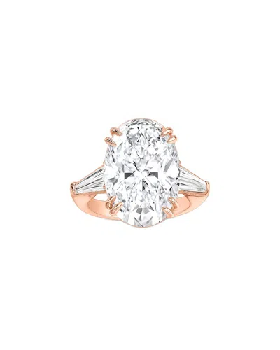 Lab Grown Diamonds 14k Rose Gold 7.20 Ct. Tw. Lab-grown Diamond Ring
