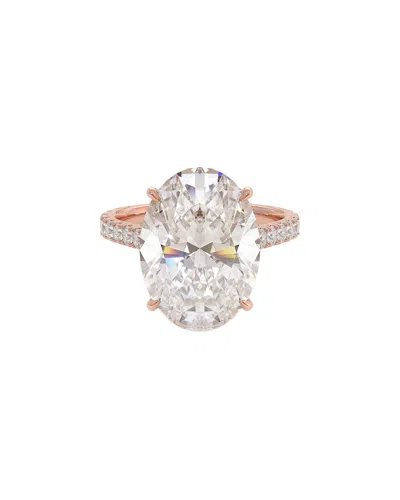 Lab Grown Diamonds 14k Rose Gold 7.30 Ct. Tw. Lab-grown Diamond Ring