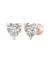 Lab Grown Diamonds 14k Rose Gold 6.00 Ct. Tw. Lab-grown Diamond Earrings