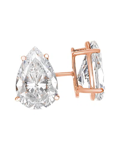 Lab Grown Diamonds 14k Rose Gold 8.00 Ct. Tw. Lab-grown Diamond Earrings
