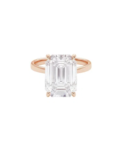 Lab Grown Diamonds 14k Rose Gold 8.20 Ct. Tw. Lab-grown Diamond Ring
