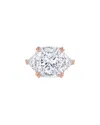 Lab Grown Diamonds 14k Rose Gold 8.20 Ct. Tw. Lab-grown Diamond Ring In Gold
