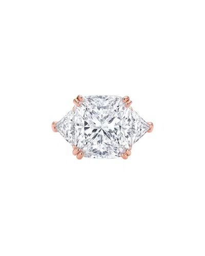 Lab Grown Diamonds 14k Rose Gold 8.20 Ct. Tw. Lab-grown Diamond Ring