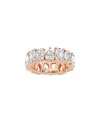 Lab Grown Diamonds 14k Rose Gold 8.25 Ct. Tw. Lab-grown Diamond Eternity Ring