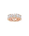 Lab Grown Diamonds 14k Rose Gold 8.25 Ct. Tw. Lab-grown Diamond Eternity Ring
