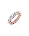 Lab Grown Diamonds 14k Rose Gold 10.76 Ct. Tw. Lab-grown Diamond Ring