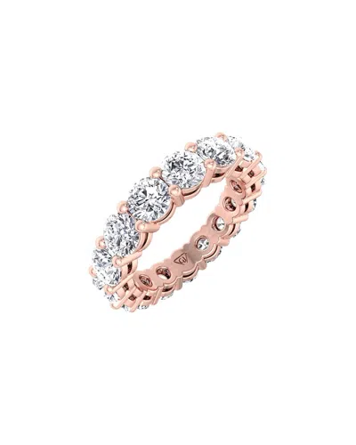 LAB GROWN DIAMONDS LAB GROWN DIAMONDS 14K ROSE GOLD 8.78 CT. TW. LAB-GROWN DIAMOND RING