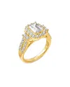 Lab Grown Diamonds 18k Over Silver 2.19 Ct. Tw. Lab-grown Diamond Ring
