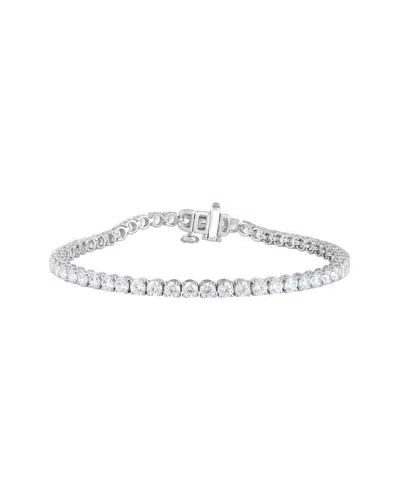 Lab Grown Diamonds 5.00 Ct. Tw. Lab-grown Diamond Tennis Bracelet In Metallic