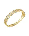 Lab Grown Diamonds 14k 4.31 Ct. Tw. Lab-grown Diamond Cuff Bracelet