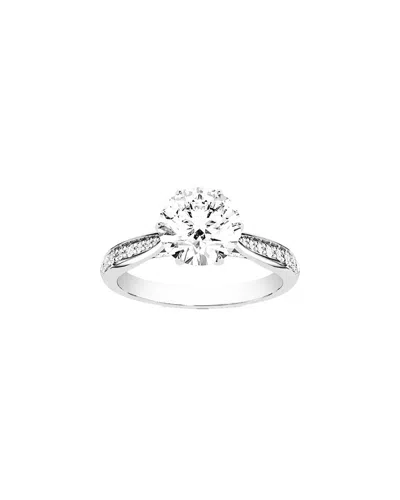 Lab Grown Diamonds Amairah 14k 1.00 Ct. Tw. Lab-grown Diamond  Engagement Ring In Metallic