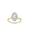 Lab Grown Diamonds Amairah 14k 1.00 Ct. Tw. Lab-grown Diamond  Engagement Ring In Gold