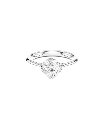 Lab Grown Diamonds Amairah 14k 1.00 Ct. Tw. Lab-grown Diamond Solitaire Ring In Silver