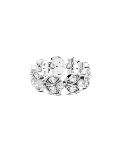 Lab Grown Diamonds Amairah 14k 1.15 Ct. Tw. Lab-grown Diamond Eternity Ring In Metallic