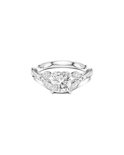 Lab Grown Diamonds Amairah 14k 1.50 Ct. Tw. Lab-grown Diamond Engagement Ring In Metallic