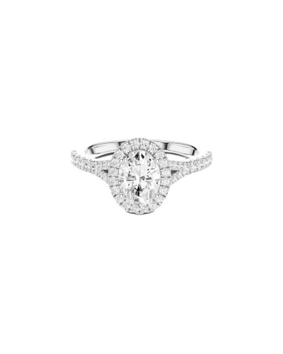 Lab Grown Diamonds Amairah 14k 1.50 Ct. Tw. Lab-grown Diamond Engagement Ring In Metallic