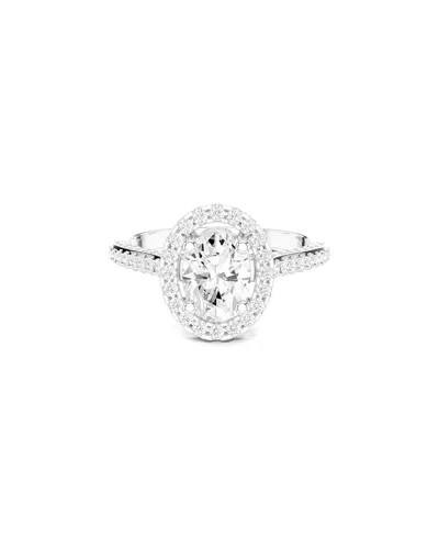 Lab Grown Diamonds Amairah 14k 1.50 Ct. Tw. Lab-grown Diamond Engagement Ring In Metallic