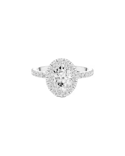 Lab Grown Diamonds Amairah 14k 1.50 Ct. Tw. Lab-grown Diamond Engagement Ring In Metallic