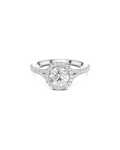 Lab Grown Diamonds Amairah 14k 1.50 Ct. Tw. Lab-grown Diamond Engagement Ring In Metallic