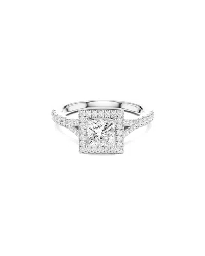 Lab Grown Diamonds Amairah 14k 1.50 Ct. Tw. Lab-grown Diamond Engagement Ring In Metallic