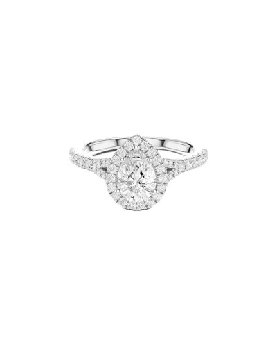 Lab Grown Diamonds Amairah 14k 1.50 Ct. Tw. Lab-grown Diamond Engagement Ring In Metallic