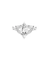 Lab Grown Diamonds Amairah 14k 1.75 Ct. Tw. Lab-grown Diamond Engagement Ring In Silver