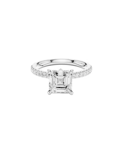 Lab Grown Diamonds Amairah 14k 1.85 Ct. Tw. Lab-grown Diamond Engagement Ring In Silver