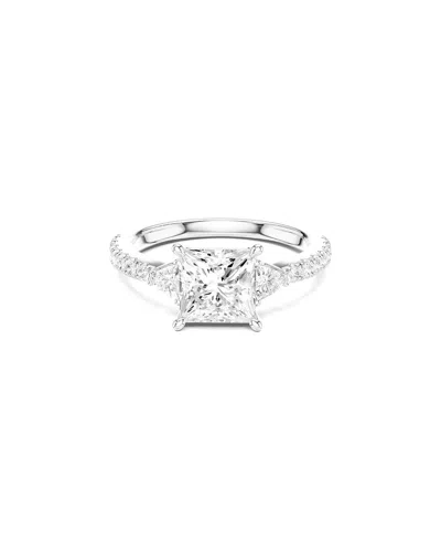 Lab Grown Diamonds Amairah 14k 2.00 Ct. Tw. Lab-grown Diamond 3 Stone Ring In Metallic
