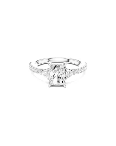 Lab Grown Diamonds Amairah 14k 2.00 Ct. Tw. Lab-grown Diamond 3 Stone Ring In Metallic