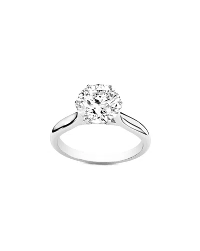 Lab Grown Diamonds Amairah 14k 2.00 Ct. Tw. Lab-grown Diamond  Engagement Ring In Metallic