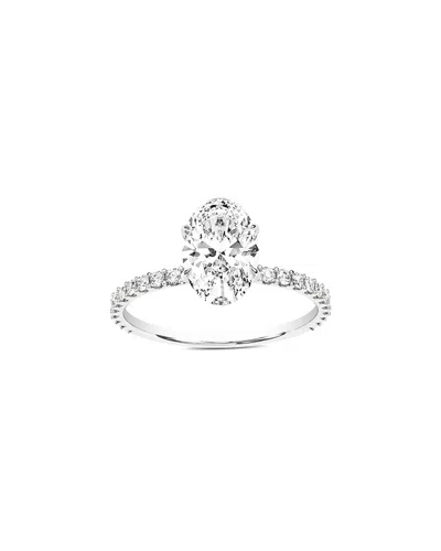 Lab Grown Diamonds Amairah 14k 2.00 Ct. Tw. Lab-grown Diamond Engagement Ring In Metallic