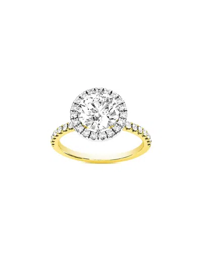 Lab Grown Diamonds Amairah 14k 2.00 Ct. Tw. Lab-grown Diamond Engagement Ring In Gold