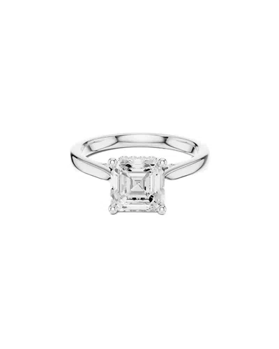 Lab Grown Diamonds Amairah 14k 2.00 Ct. Tw. Lab-grown Diamond Solitaire Ring In Silver