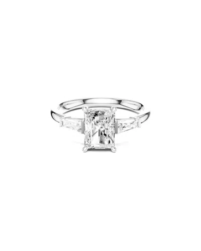 Lab Grown Diamonds Amairah 14k 2.15 Ct. Tw. Lab-grown Diamond 3 Stone Ring In Metallic