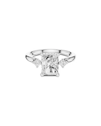 Lab Grown Diamonds Amairah 14k 2.15 Ct. Tw. Lab-grown Diamond 3 Stone Ring In Metallic