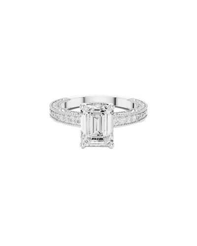 Lab Grown Diamonds Amairah 14k 2.35 Ct. Tw. Lab-grown Diamond Engagement Ring In Metallic