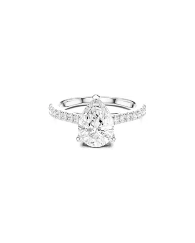 Lab Grown Diamonds Amairah 14k 2.35 Ct. Tw. Lab-grown Diamond Engagement Ring In Metallic