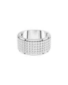 Lab Grown Diamonds Amairah 14k 2.35 Ct. Tw. Lab-grown Diamond Wedding Band Ring In Silver