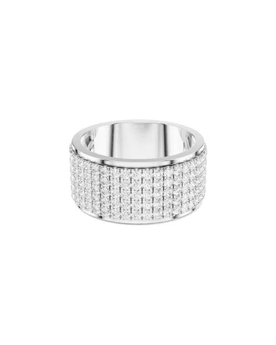 Lab Grown Diamonds Amairah 14k 2.35 Ct. Tw. Lab-grown Diamond Wedding Band Ring In Silver