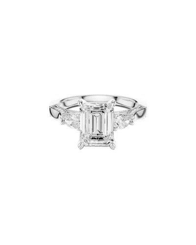 Lab Grown Diamonds Amairah 14k 2.50 Ct. Tw. Lab-grown Diamond 3 Stone Ring In Metallic