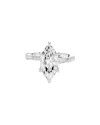 Lab Grown Diamonds Amairah 14k 2.50 Ct. Tw. Lab-grown Diamond Engagement Ring In Silver